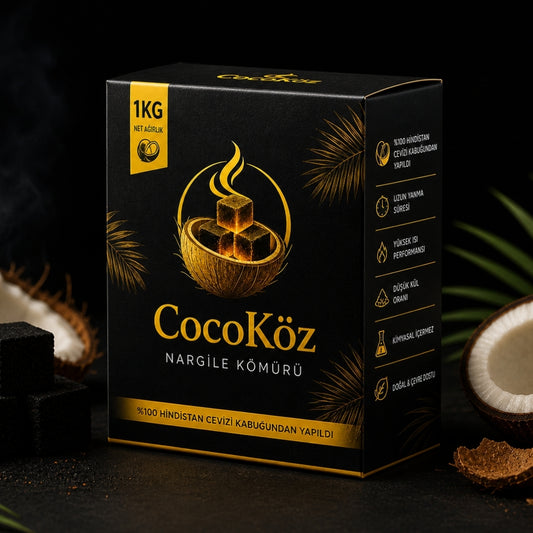 CocoKöz™ | 1KG Nargile Kömürü